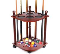 Billiard Cue Holder,Billiard Cue Stand On Foot Billiard Cue Storage Holder Billiard Cue Holder Corner Pool Table Accessories