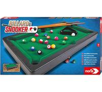 Billiard & Snooker Pool With 2 Cues,16 Billiards And 17 Snooker Balls And Triangle For Children From 4 Years,Large,Green
