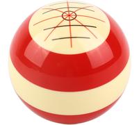 Billiards Cue Ball,Billiards Training Ball 57.2 Mm Red Point Pool Training Balls For Beginners Leisure Bars Home