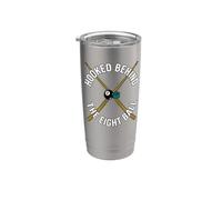 Billiards Pool Player Hooked Behind The Eight Ball Gobelet isotherme en acier inoxydable double paroi