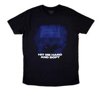 Billie Eilish Hit Me Hard and Soft Bleu Lines T Shirt Size XL