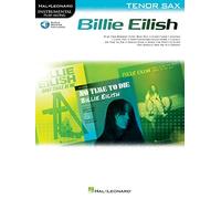 Billie Eilish Instrumental Play-Along Book/Online Audio For Tenor Sax