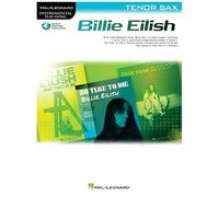 Billie Eilish Instrumental Play-Along Book/Online Audio For Tenor Sax
