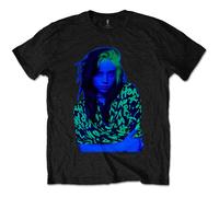 Billie Eilish T-shirt Press Photo Unisexe Adulte Taille S Noir