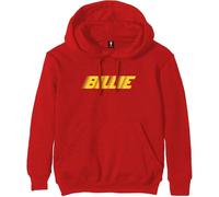 Billie Eilish Sweat-shirt à capuche Racer – logo officiel, nouveau, unisexe, rouge, taille M