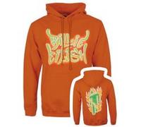 Billie Eilish Sweat à capuche Airbrush Flames Blohsh Homme Orange - Taille L Orange
