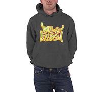 Billie Eilish Sweat-Shirt À Capuche Airbrush Flames Blohsh Officiel Unisex Dark