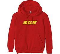 Billie Eilish Sweat-Shirt À Capuche Racer Logo Nouveau Officiel Unisex Rouge Size M