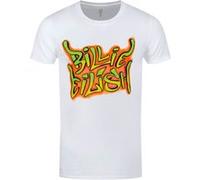 Billie Eilish T-Shirt Graffiti Homme Blanc - Taille L G