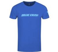 Billie Eilish - T-Shirt # S Unisex Blue Racer Logo [Import]
