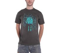 Billie Eilish Tee-Shirt Neon Graffiti Logo Officiel Unisexe Noir Mixte