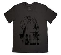 Rock Off officially licensed products Billie Eilish Tonal Bandana Photo V Neck T Shirt Size XL
