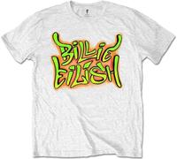 Billie Eilish Tričko Graffiti Uni Blanc M