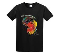 Billie Holiday Stay with Me Sport Simplicity Science Fiction Slim Punk Painting T-Shirt Black 3XL