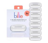 Billie Lot de 8 cartouches de rechange pour rasoir à 5 lames pour femme