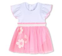 Billieblush - Body Manches Courtes Volantees - Baby Pink - Fille - 6 Mois