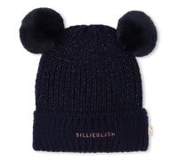 Billieblush - Bonnet À Double Pompons - Indigo Blue - Fille - Taille T1