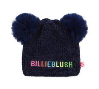 Billieblush - Bonnet À Double Pompons - Indigo Blue - Fille - Taille T1