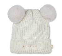 Billieblush - Bonnet À Double Pompons - Rice - Fille - Taille T2