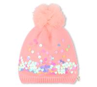 Billieblush - Bonnet Tricot - Peche - Fille - Taille T2