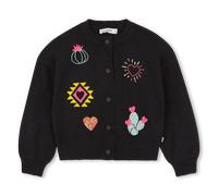 Billieblush - Cardigan En Tricot - Dark Grey - Fille - 4 Ans