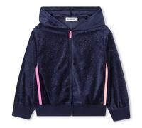 Billieblush - Cardigan En Velours Brillant - Indigo Blue - Fille - 6 Ans