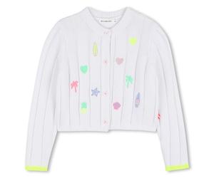 Billieblush Cardigan Sweater Girl's, White, 6 Years