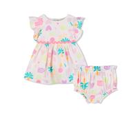 Billieblush Dress+Bloomers Set Baby Girls, Orange, 2 Years