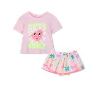Billieblush - Ensemble Tee-shirt + Short - Craie - Fille - 2 Ans