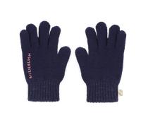 Billieblush - Gants En Tricot - Indigo Blue - Fille - Taille T3