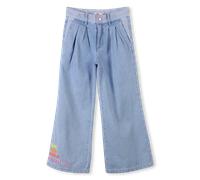 Billieblush - Jean Large Brodé - Double Stone+bleach - Fille - 5 Ans