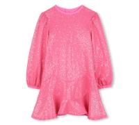 Billieblush - Robe À Manches Longues - Peche - Fille - 8 Ans