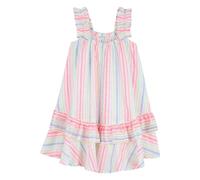 Billieblush - Robe à smocks motif/style à rayures - Fille (GT58198)