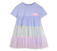 Billieblush - Robe Bi-matière - Angel Blue - Fille - 2 Ans