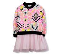 Billieblush - Robe Bi-matière - Pink - Fille - 8 Ans