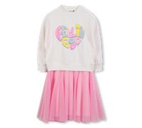Billieblush - Robe Bi-matière - Rice - Fille - 6 Ans