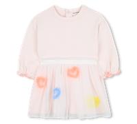 Billieblush - Robe Bi-matière - Rose Courage - Fille - 12 Mois