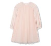 Billieblush - Robe Bi-matière - Rose Courage - Fille - 4 Ans