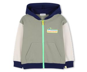 Billieblush - Sweat Zippé À Capuche - Absinthe - Garçon - 4 Ans
