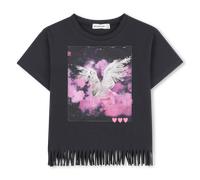 Billieblush - T-shirt À Manches Courtes - Dark Grey - Fille - 16 Ans