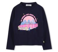 Billieblush - T-shirt À Manches Longues - Indigo Blue - Fille - 8 Ans