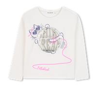 Billieblush U21405 Long Sleeve T-shirt Blanc 6 Years Fille