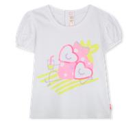 Billieblush - T-shirt Manches Courtes - Blanc - Fille - 9 Mois