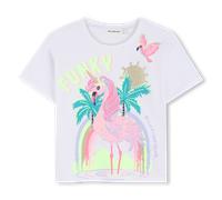 Billieblush - Tee-shirt À Manches Courtes - Blanc - Fille - 4 Ans