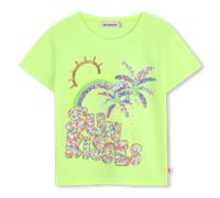 Billieblush - Tee-shirt À Manches Courtes - Green Lemon - Fille - 12 Ans