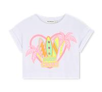 Billieblush - Tee-shirt Manches Courtes - Blanc - Fille - 6 Ans