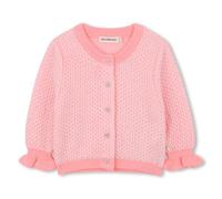 Billieblush U21435 Cardigan pour Fille, Orange pêche, 6 Mois
