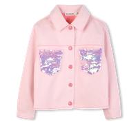 Billieblush - Veste Avec Poches - Rose Ecru - Fille - 12 Ans