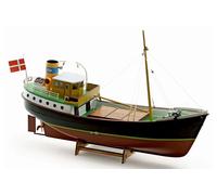 Billing Boats BB236 - Carli - échelle 1:60 - Kit de montage en bois et métal à assembler avec coque en plastique - RC (composants NON inclus)