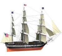 Billing Boats BB508 - USS CONSTITUTION - 1:100 - Kit Complet De Montage